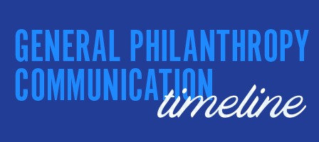 Philanthropy Timeline