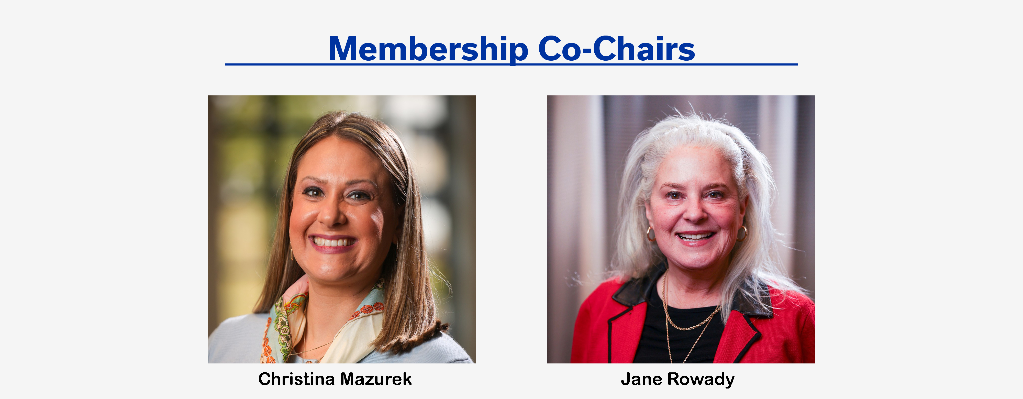 2026 Membership Co-Chairs